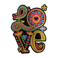 Parche Bordado Termoadhesivo Love Amor 1 PZ Z76 - Peletería León