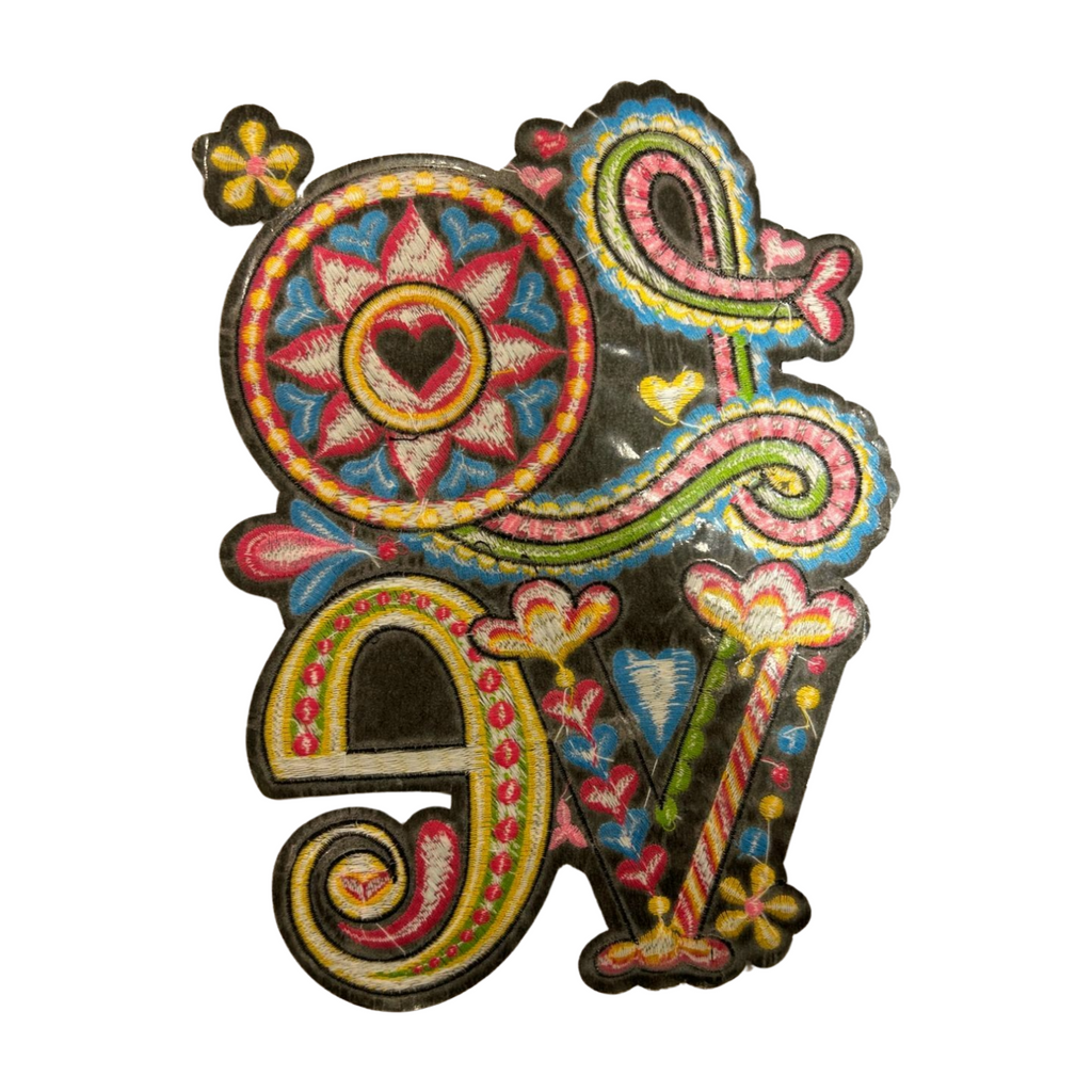 Parche Bordado Termoadhesivo Love Amor 1 PZ Z76 - Peletería León