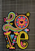 Parche Bordado Termoadhesivo Love Amor 1 PZ Z76 - Peletería León