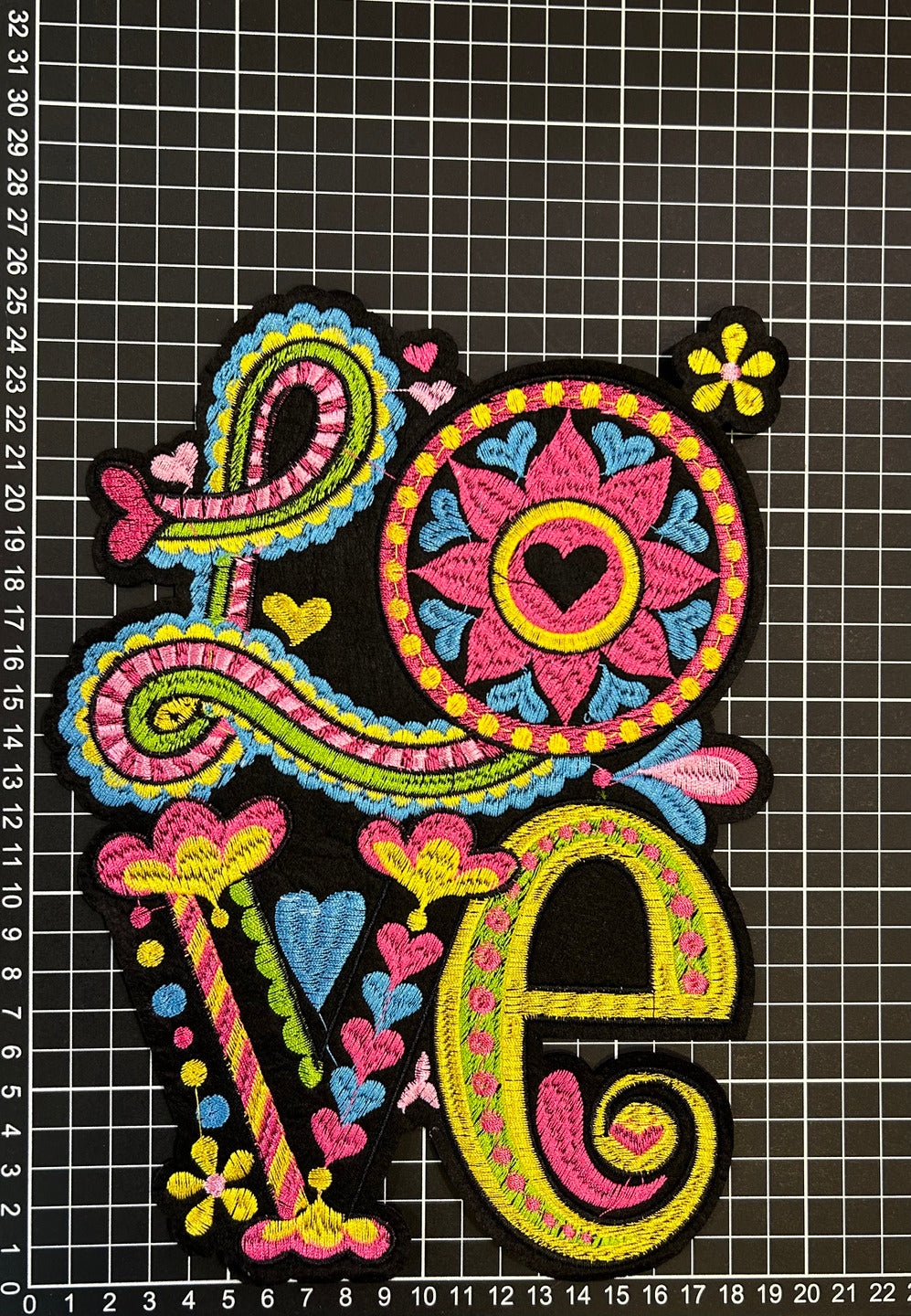 Parche Bordado Termoadhesivo Love Amor 1 PZ Z76 - Peletería León