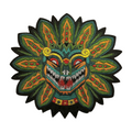 Parche Bordado Termoadhesivo Serpiente Quetzalcoatl 1 PZ Z7 - Peletería León