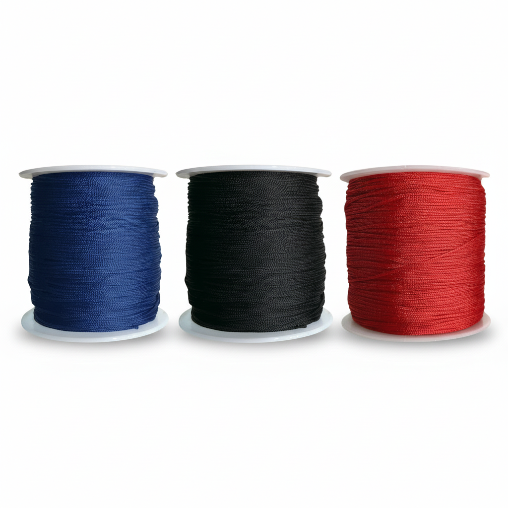 1 Rollo Hilo Chino 0.8mm, Hilo Para Pulseras 100m Costura La Perla