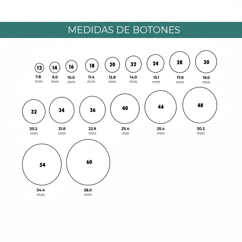 Botón Para Forrar Con Tela No. 60 (38.0mm) Paq 1000pz Plateado - Peletería León